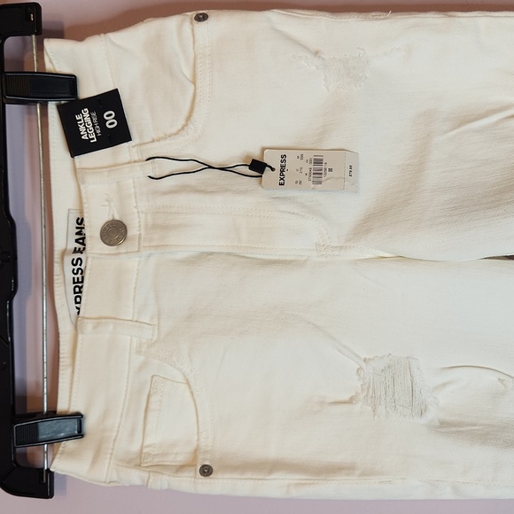 EXPRESS ANKLE LEGGING HIGH RISE, SIZE 00 - Picture 2 of 14